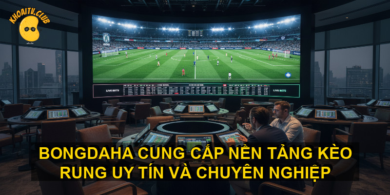 BONGDAHA cung cấp nền tảng k&egrave;o rung uy t&iacute;n v&agrave; chuy&ecirc;n nghiệp
